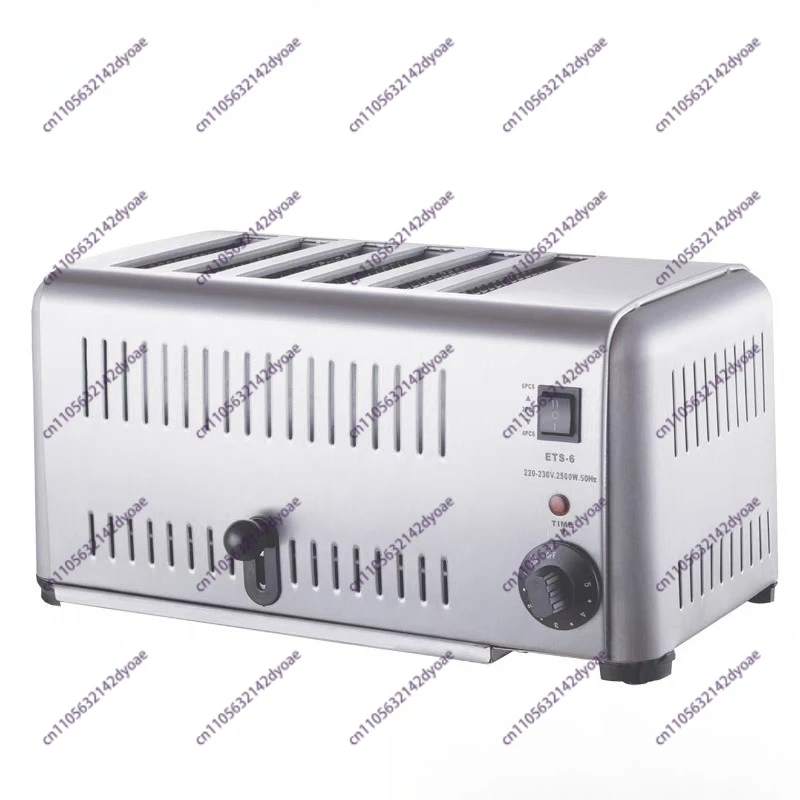 Desktop 220v Toaster 4 Slices 6 Slices Toaster Electric Breakfast Machine Soil Driver Toast
Desktop 220v Toaster 4 Slices 6 Slices Toaster Electric Breakfast Machine Soil Driver Toast