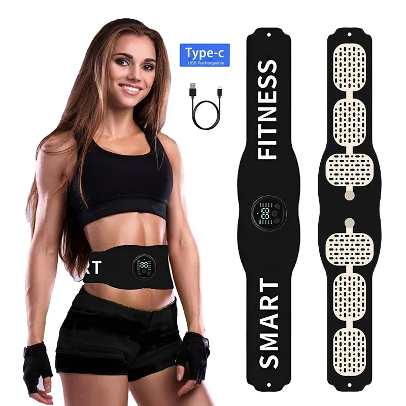 Smart Electric EMS Muscle Stimulator Abdominal Toning Belt Recharge Body Slimming Massage Belts Fitness Weight Loss Dropshipping
Smart Electric EMS Muscle Stimulator Abdominal Toning Belt Recharge Body Slimming Massage Belts Fitness Weight Loss Dropshipping