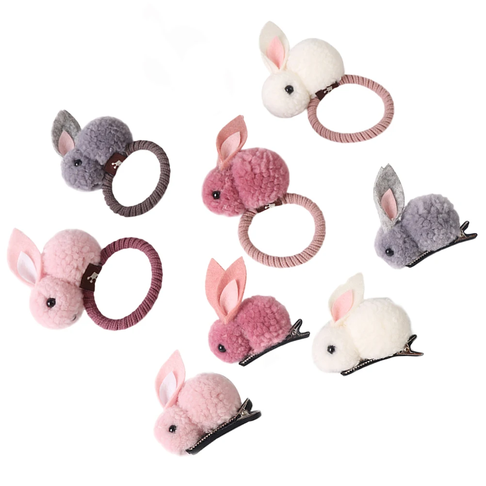 8Pcs Children Hair Rings Cartoon Rabbit Hairpins Elastic Clips Ponytail Holders Stretch Hair Accessories Kids Daily Gifts
8Pcs Children Hair Rings Cartoon Rabbit Hairpins Elastic Clips Ponytail Holders Stretch Hair Accessories Kids Daily Gifts