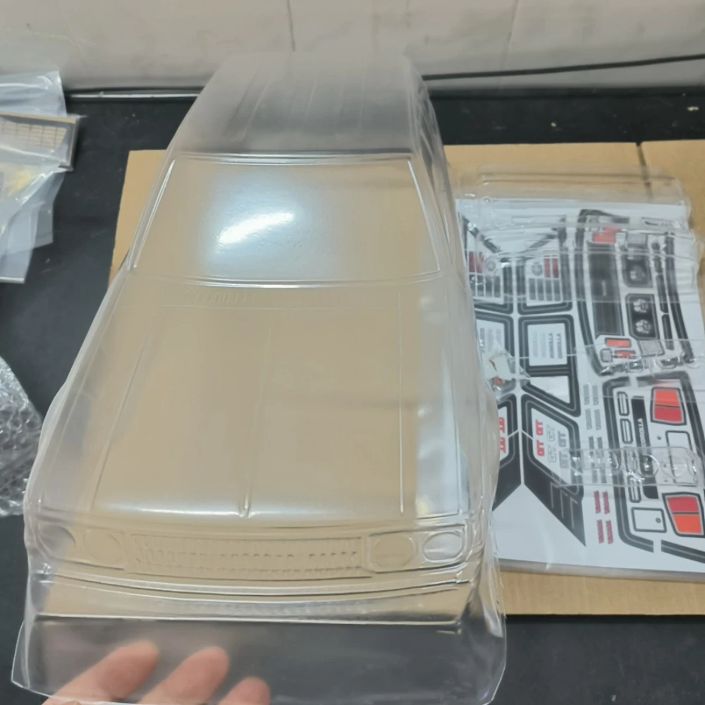 1/10 Corolla Van KE70 Clear Body shell w/Light Buckle + Sticker set fit RC Drift Chassis 257mm Wheelbase Tamiya tt01 tt02 Kyosho
1/10 Corolla Van KE70 Clear Body shell w/Light Buckle + Sticker set fit RC Drift Chassis 257mm Wheelbase Tamiya tt01 tt02 Kyosho