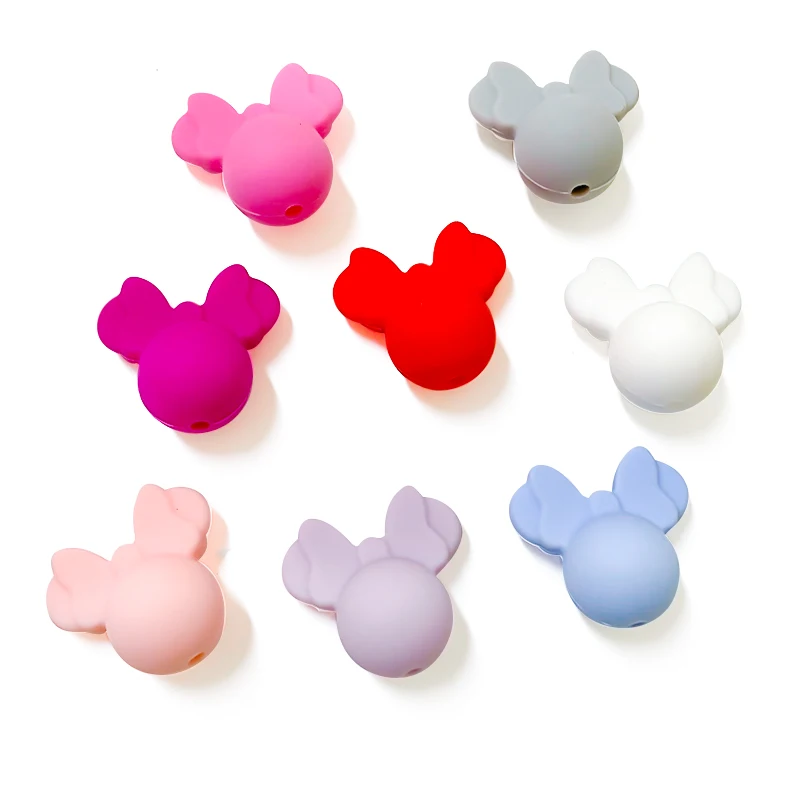 10pcs Silicone Mini Minnie Beads Baby DIY Dummy Cartoon Nipple Chain Toy Accessories
10pcs Silicone Mini Minnie Beads Baby DIY Dummy Cartoon Nipple Chain Toy Accessories