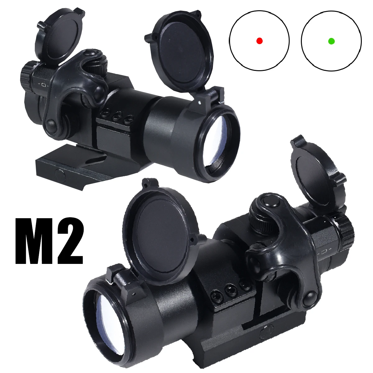 Tactical M2 Red Dot Sight 4MOA Reflex Optics Sight Hunting Compact Scope Airsoft Sight Fits 20MM Mount
Tactical M2 Red Dot Sight 4MOA Reflex Optics Sight Hunting Compact Scope Airsoft Sight Fits 20MM Mount