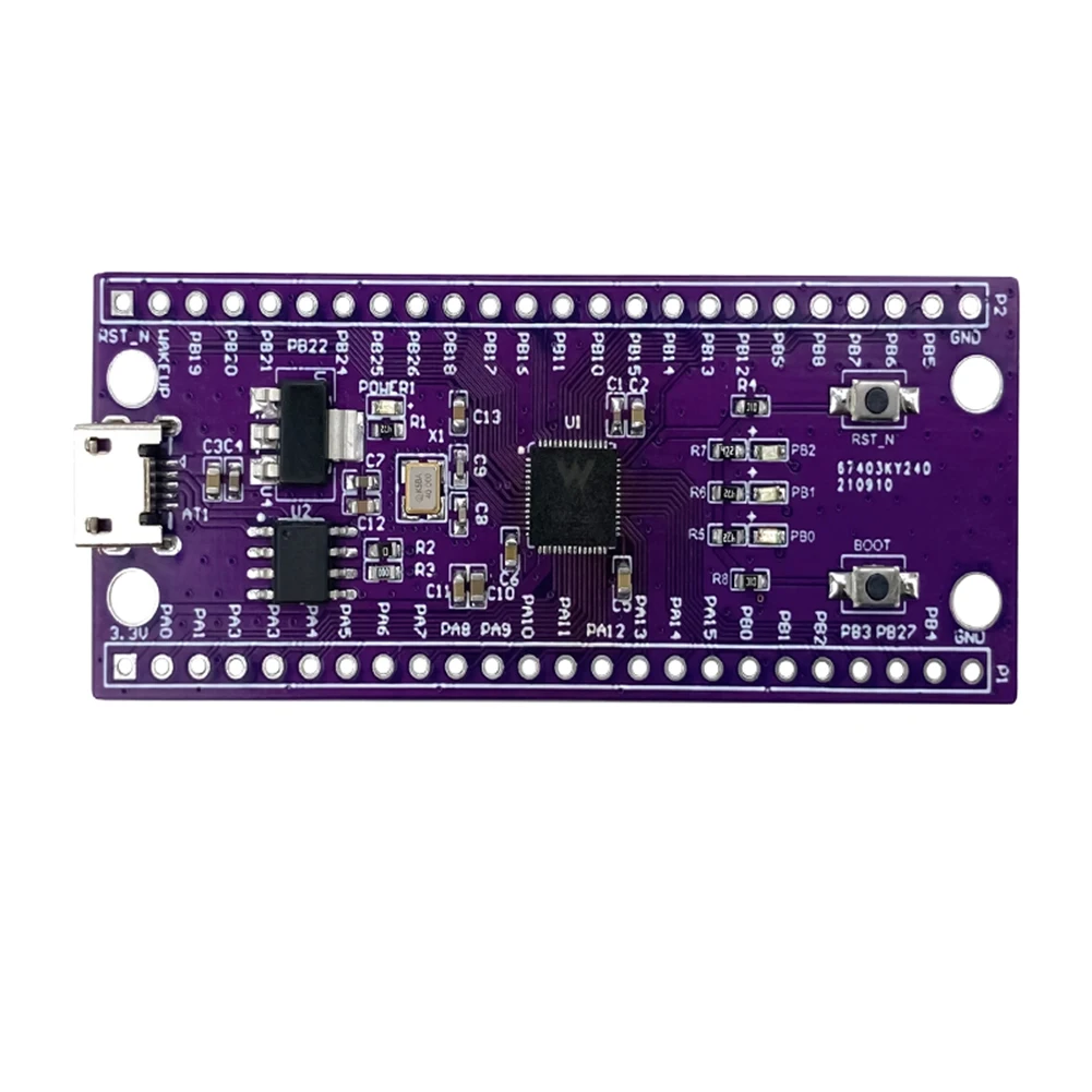 Микроконтроллер W806 240 МГц 5-8Bit STM32, макетная плата CH340 IoT MCU CDK, окружающая среда, низкая мощность IOT
Микроконтроллер W806 240 МГц 5-8Bit STM32, макетная плата CH340 IoT MCU CDK, окружающая среда, низкая мощность IOT