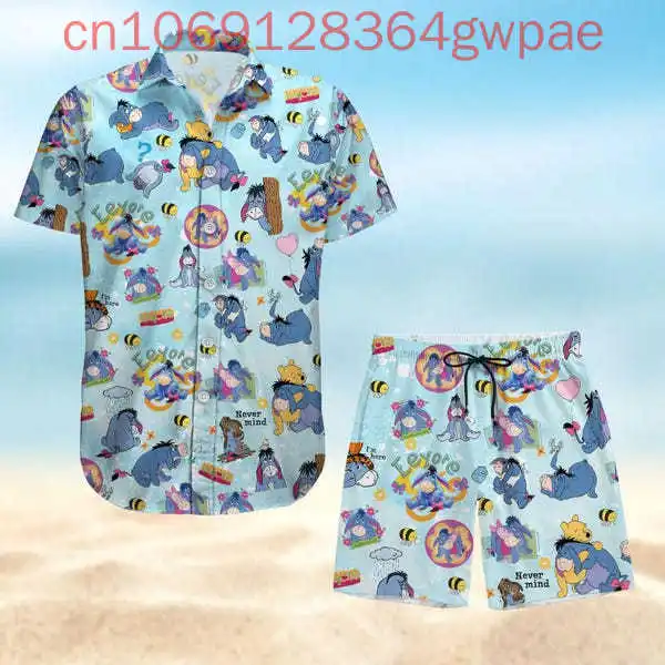 Disney Eeyore Men Women Hawaiian Shirt And Short Pooh Summer Aloha Hawaii Shirt Over Print Button Up Short Sleeve Suit
Disney Eeyore Men Women Hawaiian Shirt And Short Pooh Summer Aloha Hawaii Shirt Over Print Button Up Short Sleeve Suit
