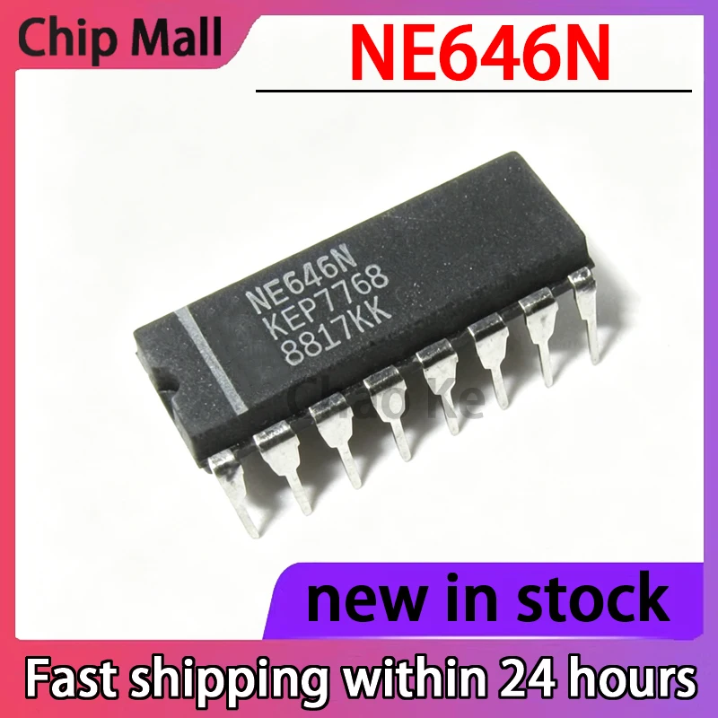 2PCS NE646N NE646 DIP16 New Audio Dual Operational Amplifier IC Stock
2PCS NE646N NE646 DIP16 New Audio Dual Operational Amplifier IC Stock