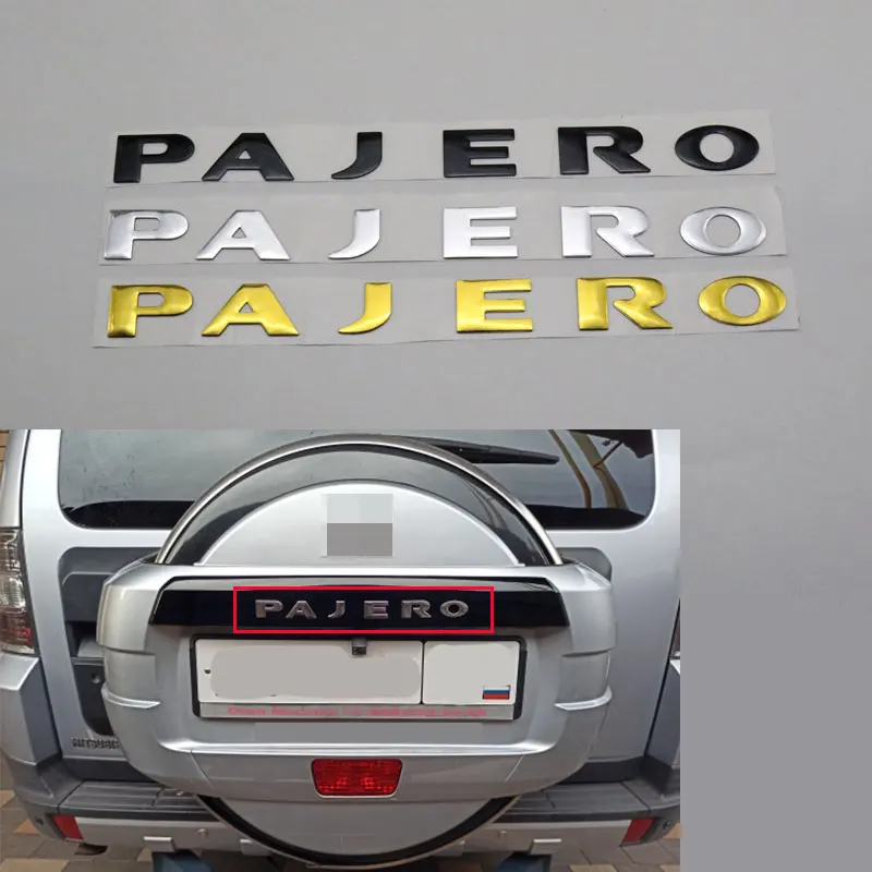 New For Pajero V31 V32 V33 Letters Rear Boot Trunk Tailgate Emblem Badge Logo Nameplate
New For Pajero V31 V32 V33 Letters Rear Boot Trunk Tailgate Emblem Badge Logo Nameplate