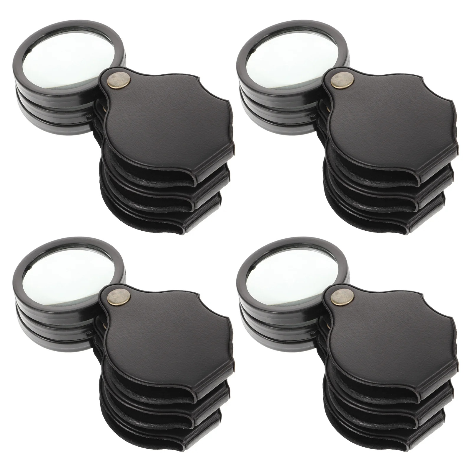 12Pcs Jewelry Magnifier with Sleeve Tiny Handheld Magnifier for Exploring Nature High Definition Compact
12Pcs Jewelry Magnifier with Sleeve Tiny Handheld Magnifier for Exploring Nature High Definition Compact