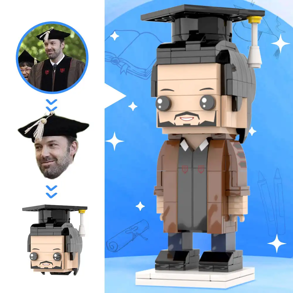 Emotional Character Brickfigures, Customized Photo Artwork For Individual Small Particle Sincere Gift For Friends Commemoration.
Emotional Character Brickfigures, Customized Photo Artwork For Individual Small Particle Sincere Gift For Friends Commemoration.