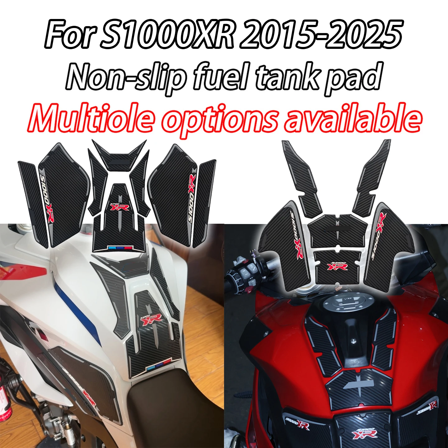 Наклейки на бак для мотоциклов BMW S1000XR S1000XRM 2015-2025 годов, резиновые, противоскользящие, боковые наклейки на бак, ручки для бака
Наклейки на бак для мотоциклов BMW S1000XR S1000XRM 2015-2025 годов, резиновые, противоскользящие, боковые наклейки на бак, ручки для бака