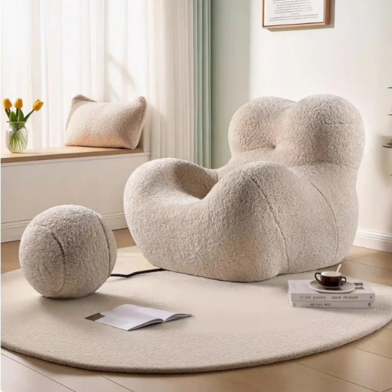 Wool Roll Sofa Light Luxury Internet celebrity Lazy Sofa Reclining Chair Living Room Balcony Leisure Creative Single Sofa Chair
Wool Roll Sofa Light Luxury Internet celebrity Lazy Sofa Reclining Chair Living Room Balcony Leisure Creative Single Sofa Chair
