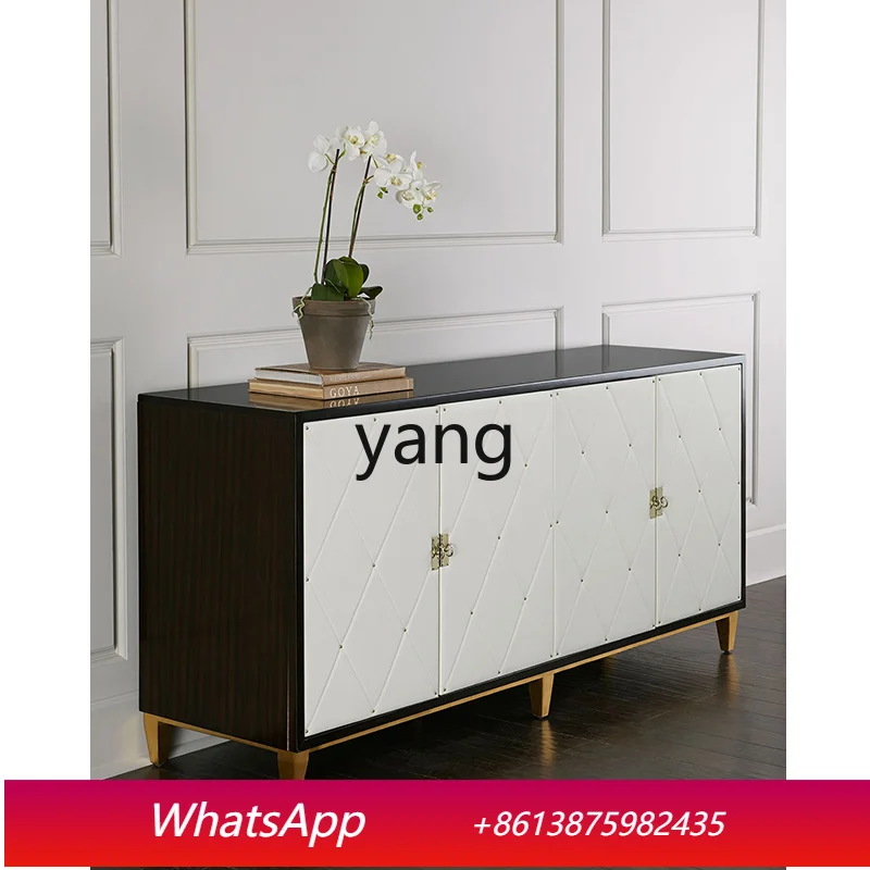 LHH solid wood dining side cabinet reception model room entrance TV cabinet
LHH solid wood dining side cabinet reception model room entrance TV cabinet