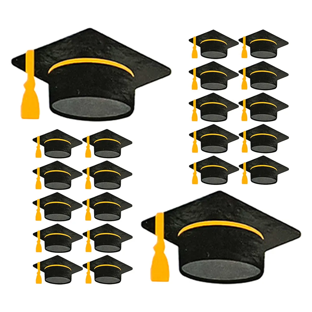 10 Sheets Graduation Cap Stickers Creative Self-Adhesive Decals for Scrapbooking Gift Wrapping Grad Party Decor Envelope Sealing
10 Sheets Graduation Cap Stickers Creative Self-Adhesive Decals for Scrapbooking Gift Wrapping Grad Party Decor Envelope Sealing