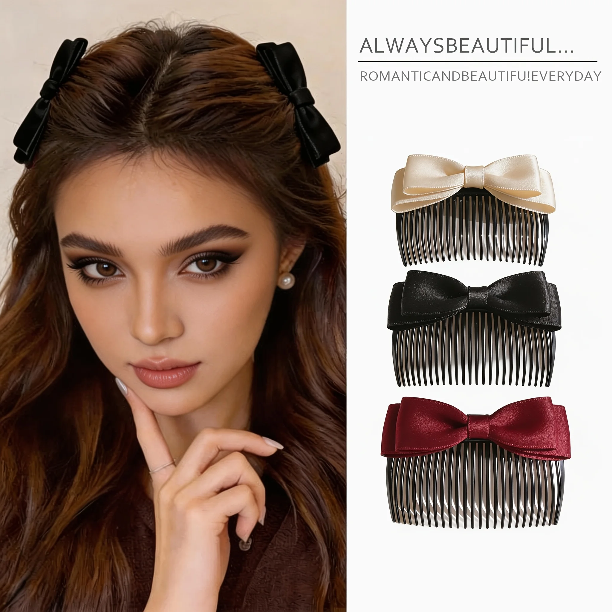 2pcs retrocute bows hair comb daily easiest for match hair accessories
2pcs retrocute bows hair comb daily easiest for match hair accessories