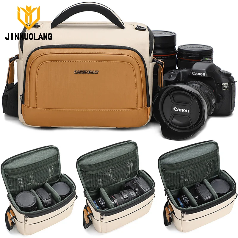 Camera bags, outdoor travel camera shoulder bags, waterproof, camera bags with detachable partitions and shoulder straps
Camera bags, outdoor travel camera shoulder bags, waterproof, camera bags with detachable partitions and shoulder straps