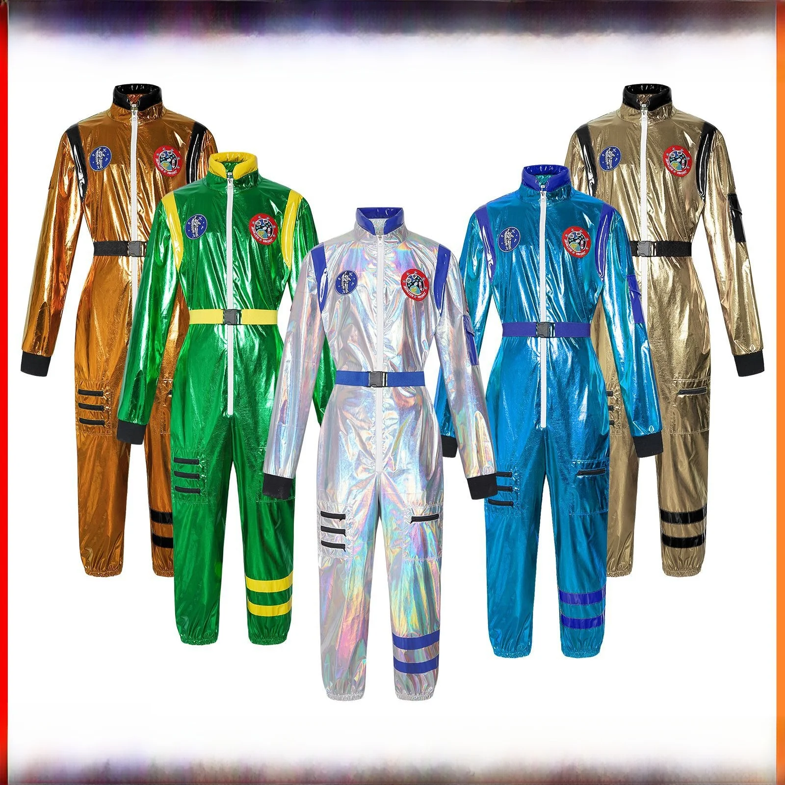 2026 New Space Suit Astronaut Cosplay Costume Halloween Adult Children's Style Spacesuit Ethnic Stage Costume Women's Fa...
2026 New Space Suit Astronaut Cosplay Costume Halloween Adult Children's Style Spacesuit Ethnic Stage Costume Women's Fa...