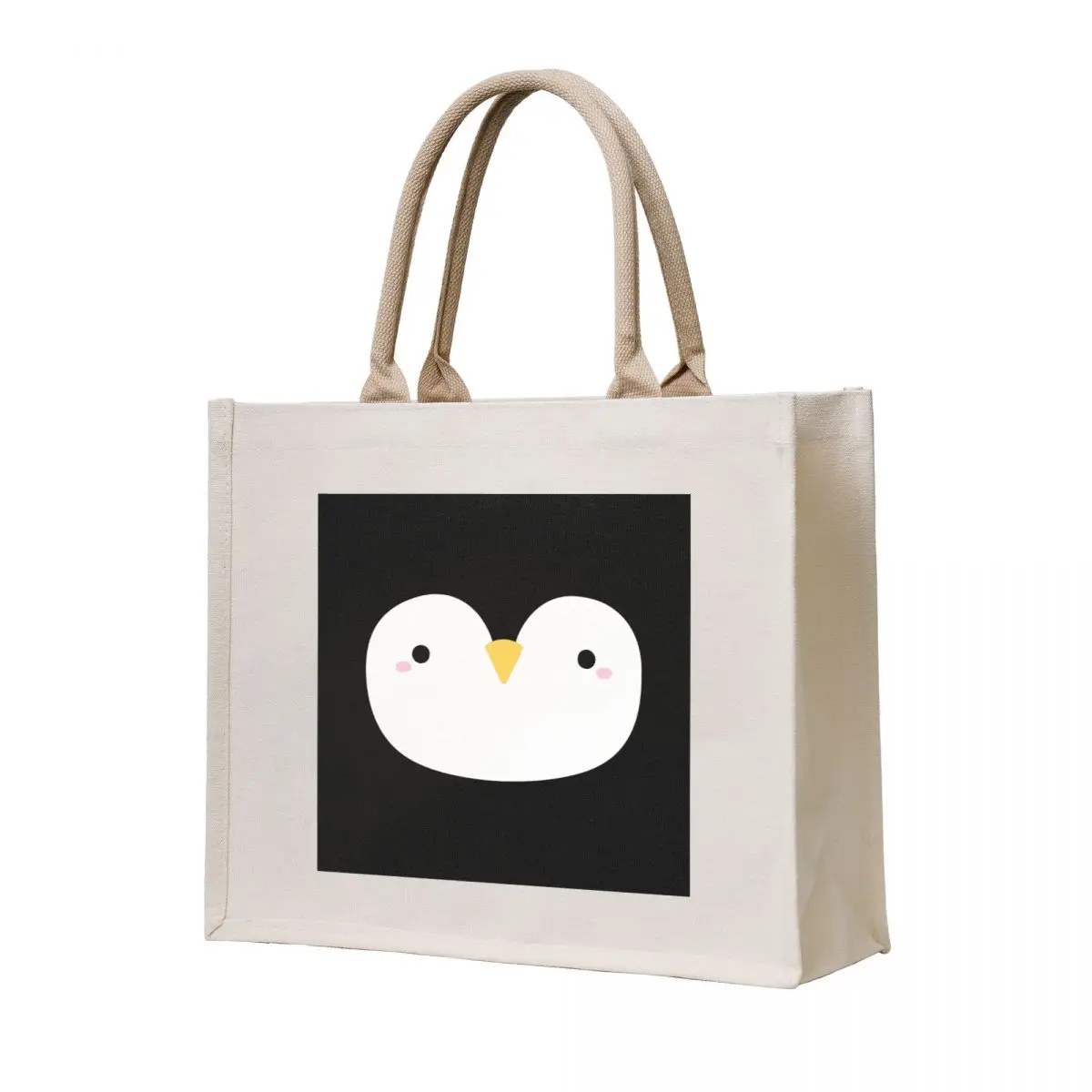 Cute Little Penguin Face Tote Bag Women's beach bags Handbags Beach bag female bag
Cute Little Penguin Face Tote Bag Women's beach bags Handbags Beach bag female bag