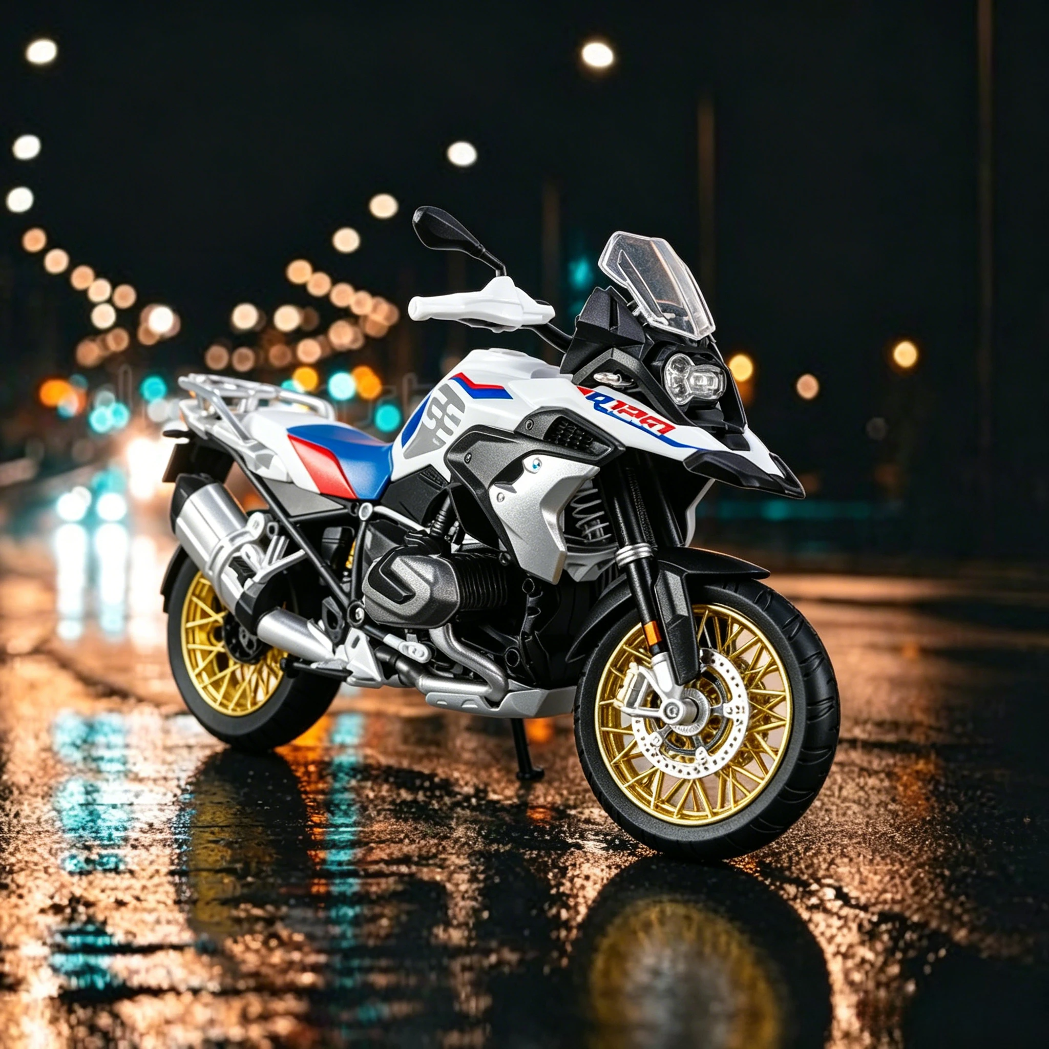 Exquisite Version 1:9 R1250 GS Gift Box Alloy Motorcycle Model Simulation Diecast Trendy Toy Collection & Display Ornament
Exquisite Version 1:9 R1250 GS Gift Box Alloy Motorcycle Model Simulation Diecast Trendy Toy Collection & Display Ornament