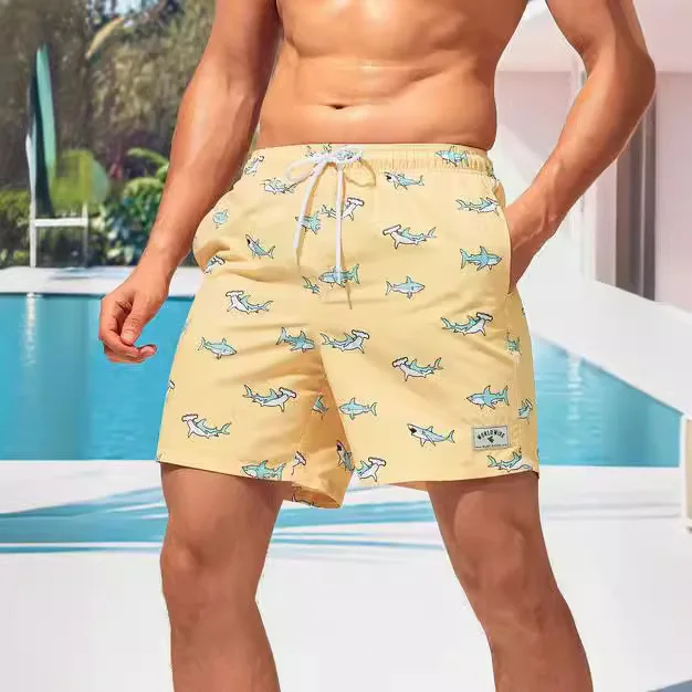 2025 New Men's Beach Pants Beach Vacation 3D Printed Large Size Quick Drying Thin Men's Five Point Sports and Leisure Shorts
2025 New Men's Beach Pants Beach Vacation 3D Printed Large Size Quick Drying Thin Men's Five Point Sports and Leisure Shorts