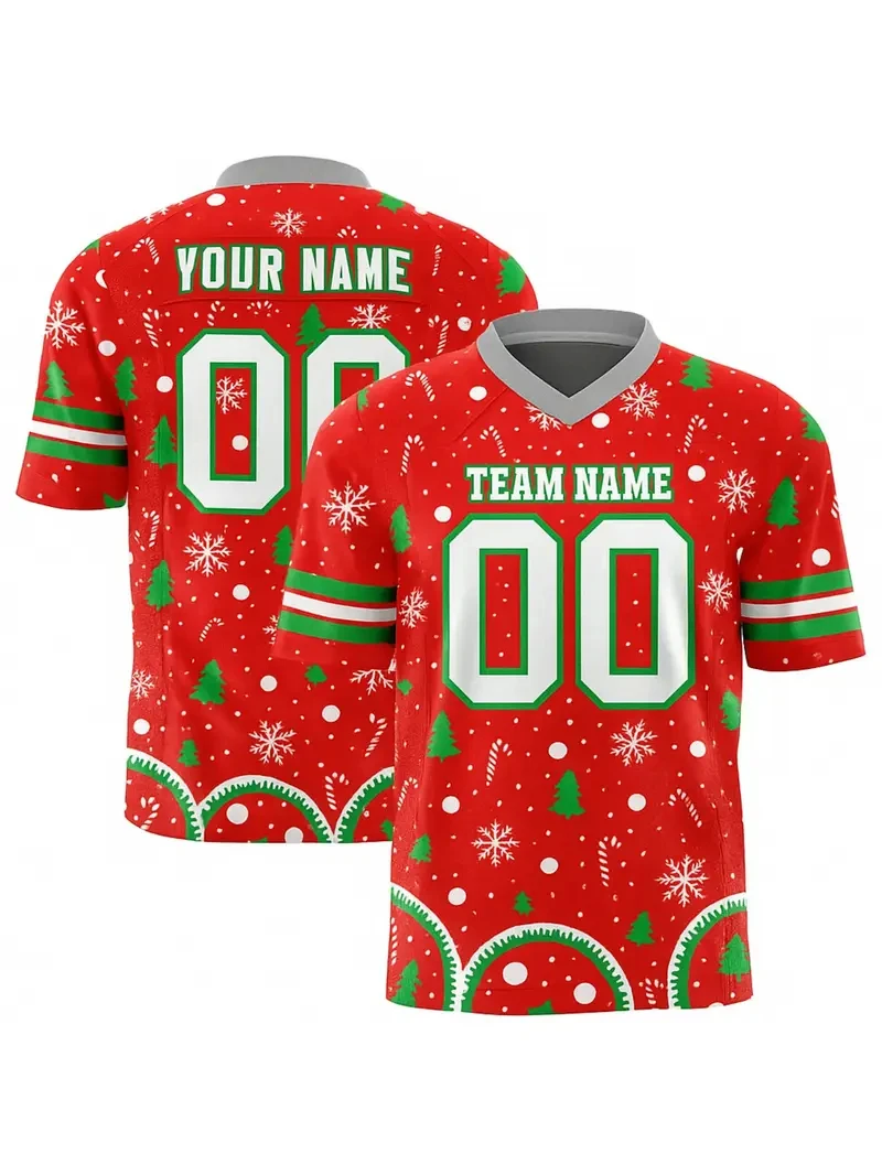 Индивидуальное имя Xmas 2025, новинка, хит продаж, футболка Санта-Клауса, экстремальные виды спорта, v-образный вырез, короткий рукав, модный топ с именем и номером «сделай сам»
Индивидуальное имя Xmas 2025, новинка, хит продаж, футболка Санта-Клауса, экстремальные виды спорта, v-образный вырез, короткий рукав, модный топ с именем и номером «сделай сам»