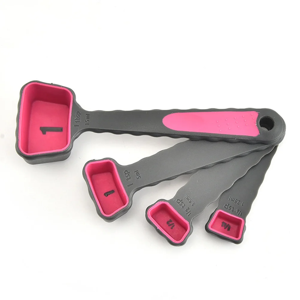 4 in 1 Telescopic Measuring Cups and Spoons Kit Kitchen Tool Variety Sizes Easy Clean Random Color Measuring Spoon Set
4 in 1 Telescopic Measuring Cups and Spoons Kit Kitchen Tool Variety Sizes Easy Clean Random Color Measuring Spoon Set