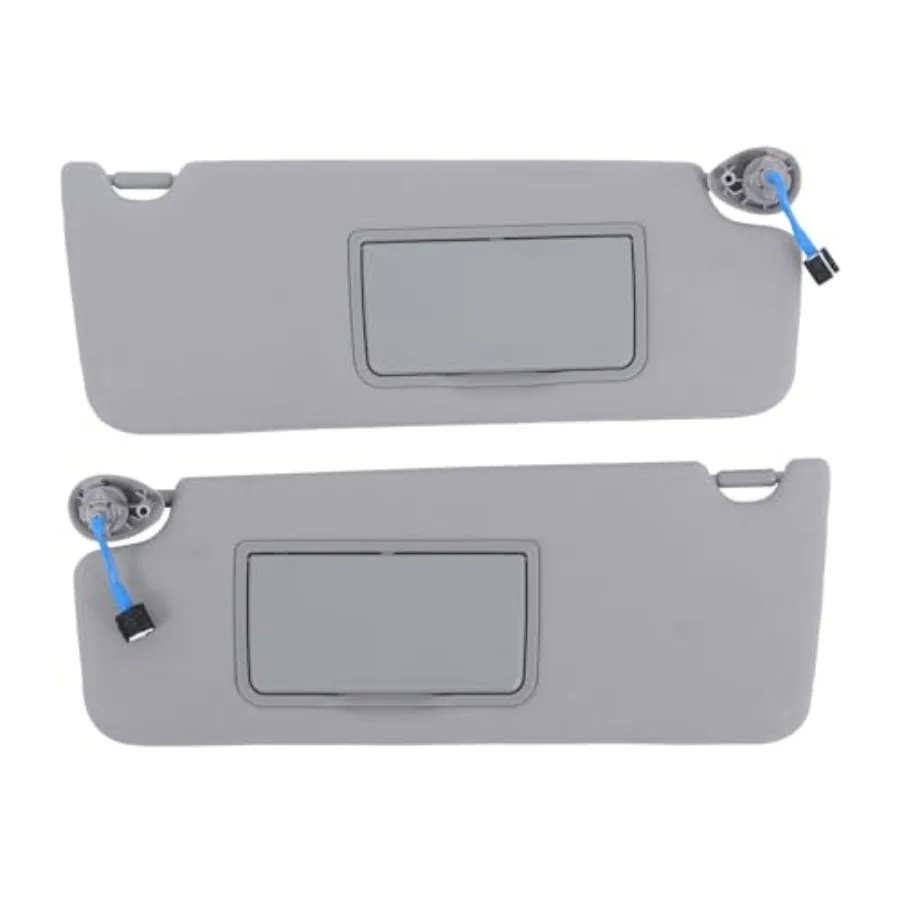 Gray Sun Visor Driver Side and Passenger Side with Mirror and Light Replacement for Pilot 2017-2021 Replacement for Ridgeline 2
Gray Sun Visor Driver Side and Passenger Side with Mirror and Light Replacement for Pilot 2017-2021 Replacement for Ridgeline 2