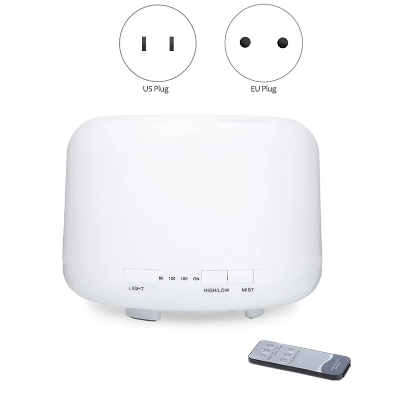 Ultrasonic Aromatherapy Essential Oil Air Diffuser 500Ml Air Mist Aroma Humidifier For Home Bedroom Office
Ultrasonic Aromatherapy Essential Oil Air Diffuser 500Ml Air Mist Aroma Humidifier For Home Bedroom Office