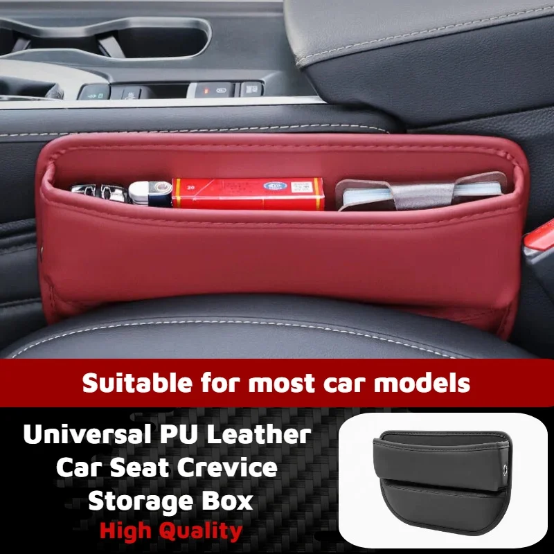 Universal PU Leather Car Seat Crevice Storage Box Gap Filler Organizer Multifunctional Console Side Pocket / Bag Stowing Tidying
Universal PU Leather Car Seat Crevice Storage Box Gap Filler Organizer Multifunctional Console Side Pocket / Bag Stowing Tidying