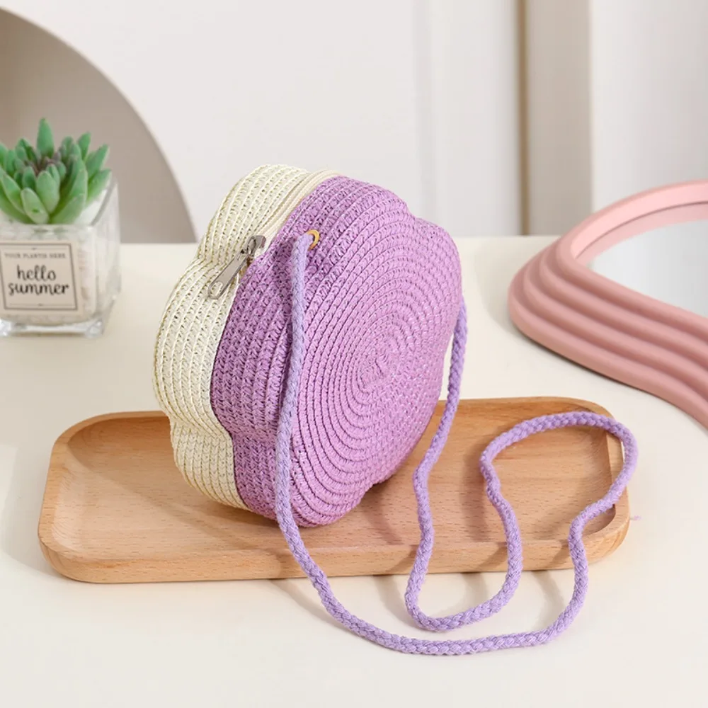 Небольшая соломенная сумка Kawaii для отпуска, богемная пляжная соломенная сумка для отпуска, повседневная тканая сумка через плечо в форме цветка для покупок 
Небольшая соломенная сумка Kawaii для отпуска, богемная пляжная соломенная сумка для отпуска, повседневная тканая сумка через плечо в форме цветка для покупок