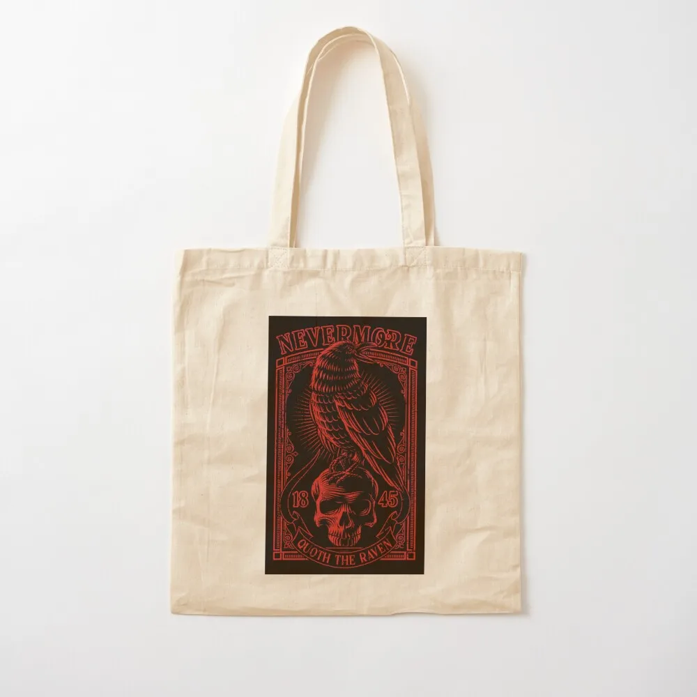 Edgar Allen Poe Distressed Vintage Nevermore Quoth The Raven Tote Bag female bag personalized tote bag
Edgar Allen Poe Distressed Vintage Nevermore Quoth The Raven Tote Bag female bag personalized tote bag