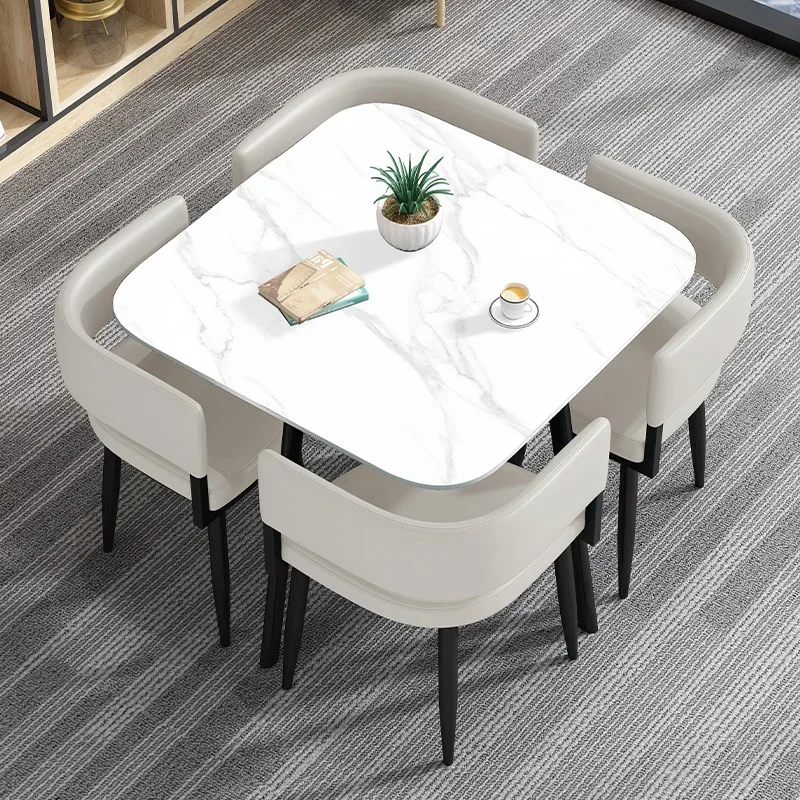 Modern Italian Dinning Table Nordic Luxury Balcon Complete Dinning Table Outdoor Multifunctional Mesas De Comedor Home Furniture
Modern Italian Dinning Table Nordic Luxury Balcon Complete Dinning Table Outdoor Multifunctional Mesas De Comedor Home Furniture