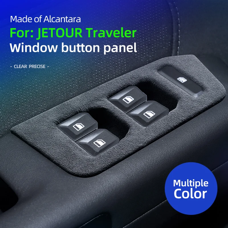 4PCS For Jetour T2 Traveler 2023 2024 Car Styling Left Side Driver Door Window Switch Cover Trim Top Suede Mat
4PCS For Jetour T2 Traveler 2023 2024 Car Styling Left Side Driver Door Window Switch Cover Trim Top Suede Mat