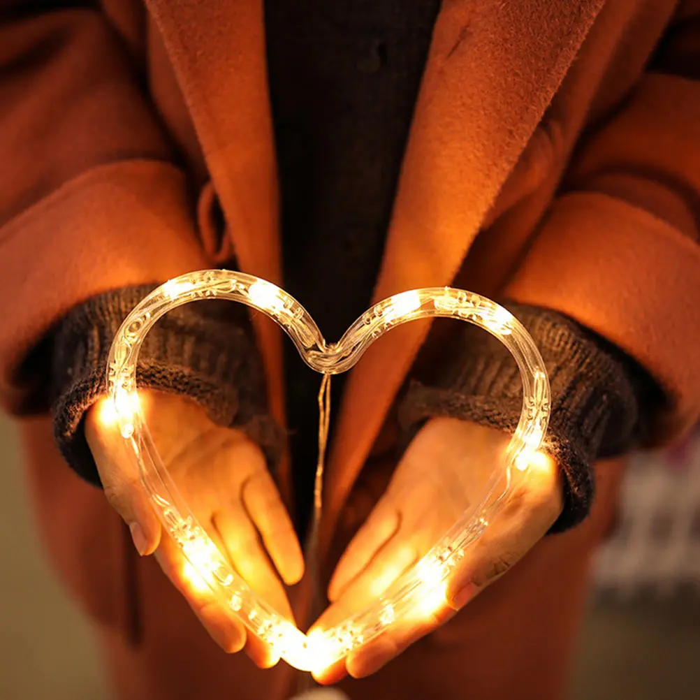 3 Pcs Lamp Valentine's Day Heart Decoration -shaped Valentines Transparent Led
3 Pcs Lamp Valentine's Day Heart Decoration -shaped Valentines Transparent Led
