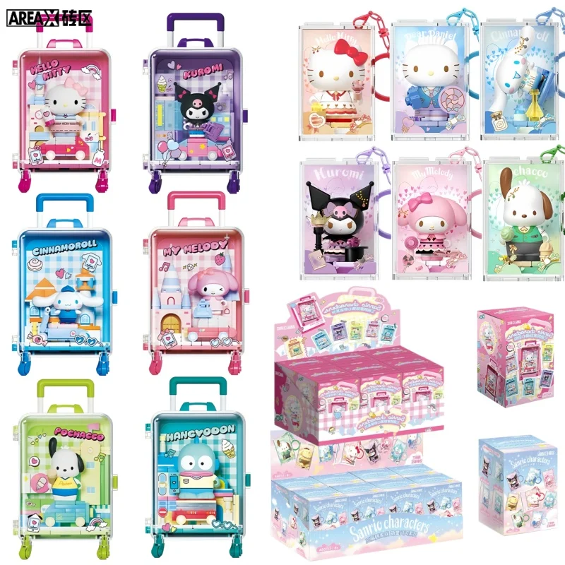 AREAX Building Blocks Sanrio Suitcase Hello Kitty Kawaii Kuromi Keychain Cute Building Toy My Melody Children's Cinnamoroll Gift
AREAX Building Blocks Sanrio Suitcase Hello Kitty Kawaii Kuromi Keychain Cute Building Toy My Melody Children's Cinnamoroll Gift