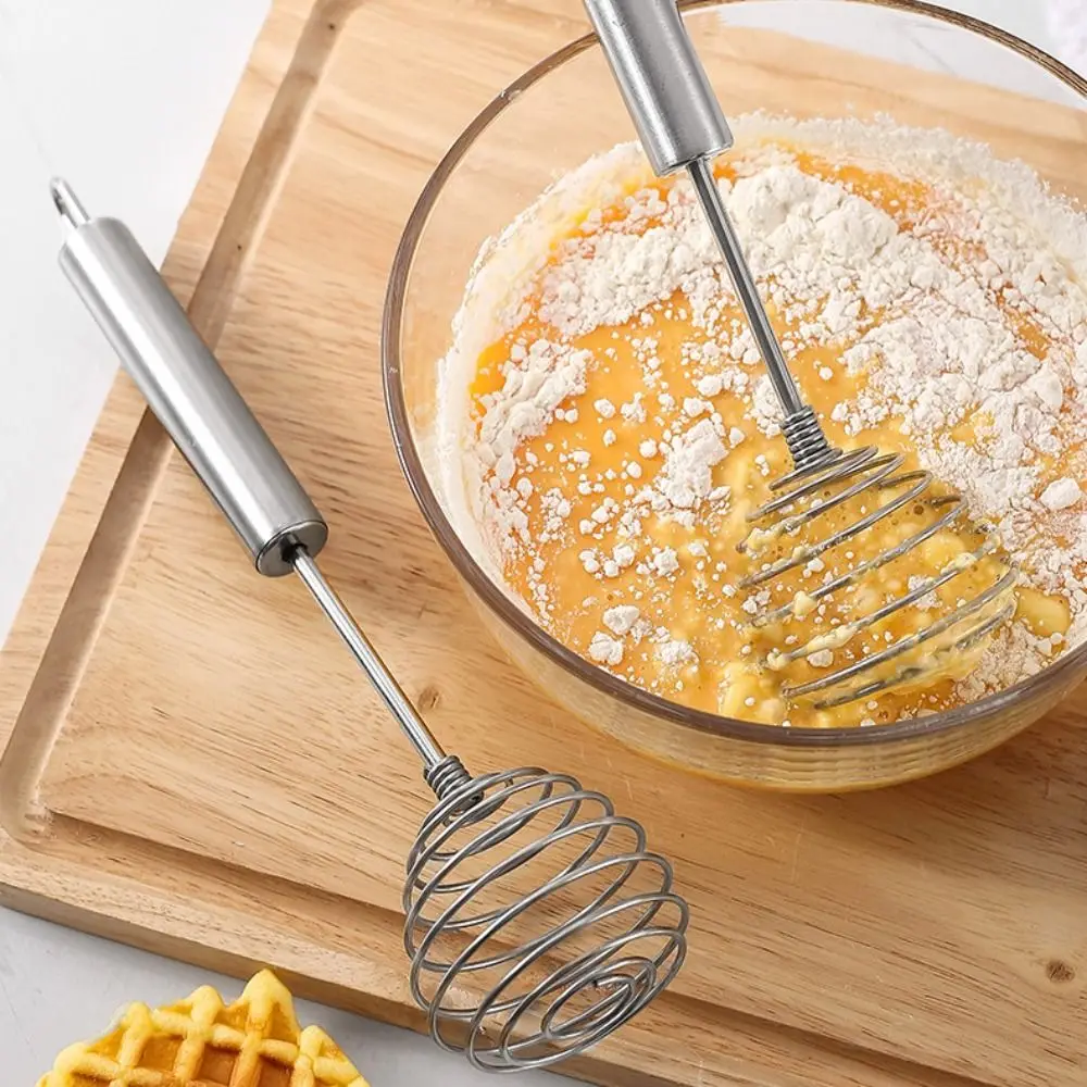 Stainless Steel Spring Ball Whisk No Deformation Rust-proof Hand Egg Mixer Corrosion-resistant Handheld Cream Mixer Cream
Stainless Steel Spring Ball Whisk No Deformation Rust-proof Hand Egg Mixer Corrosion-resistant Handheld Cream Mixer Cream