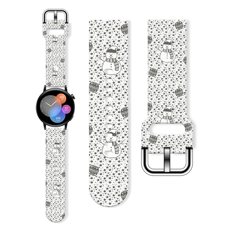 20mm Christmas Series 2 Printed Strap for Samsung Galaxy 7/6/5 40mm 44mm Band Replaceable Bracelet for Xiaomi Amazfit Watchband
20mm Christmas Series 2 Printed Strap for Samsung Galaxy 7/6/5 40mm 44mm Band Replaceable Bracelet for Xiaomi Amazfit Watchband