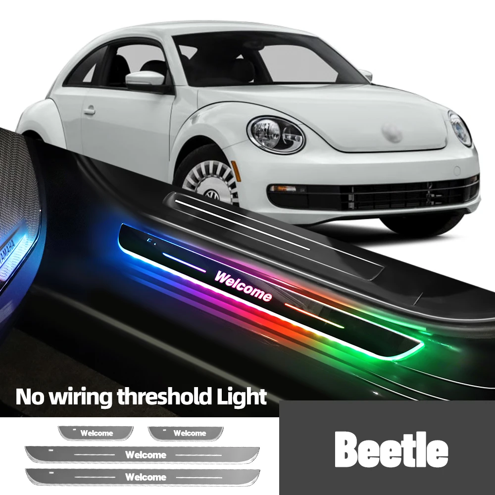 For Volkswagen VW Beetle 2003-2018 2016 2017 Car Door Sill Light Customized Logo LED Welcome Threshold Pedal Lamp Accessories
For Volkswagen VW Beetle 2003-2018 2016 2017 Car Door Sill Light Customized Logo LED Welcome Threshold Pedal Lamp Accessories