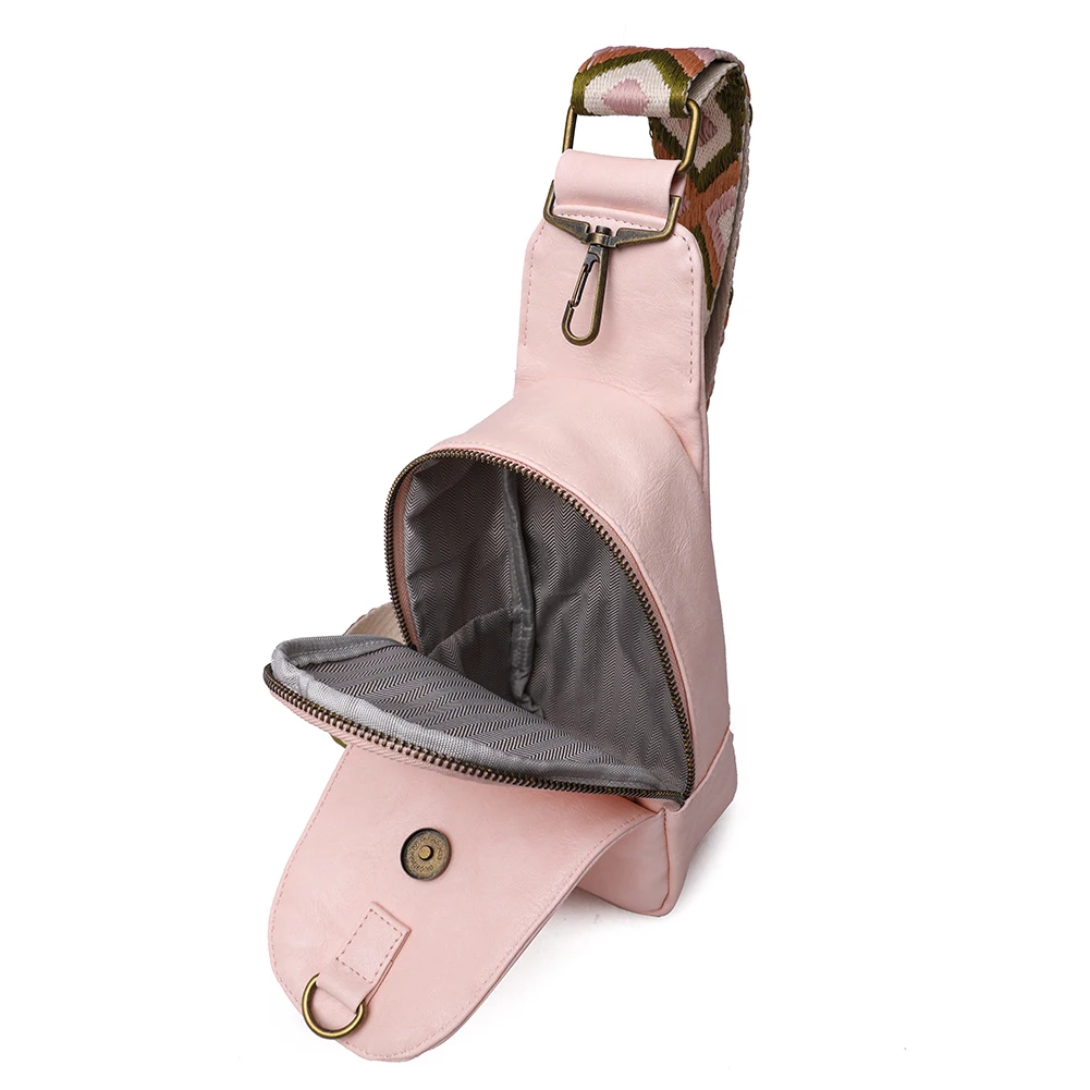 Fashion Women Chest Small Bags Solid Color Leather Belt Bag Adjustable Strap Pocket for Outdoors Workout Traveling Casual Zipper
Fashion Women Chest Small Bags Solid Color Leather Belt Bag Adjustable Strap Pocket for Outdoors Workout Traveling Casual Zipper