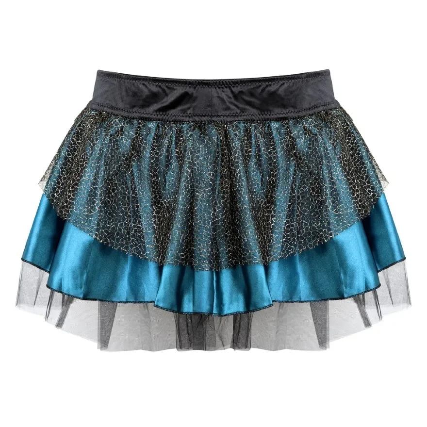 Women Sexy Multilayer Mini Pleated Skirt Burlesque Masquerade Showgirl Mesh Tulle Dance Tutu Skirts Match Corset Skirt Plus Size
Women Sexy Multilayer Mini Pleated Skirt Burlesque Masquerade Showgirl Mesh Tulle Dance Tutu Skirts Match Corset Skirt Plus Size