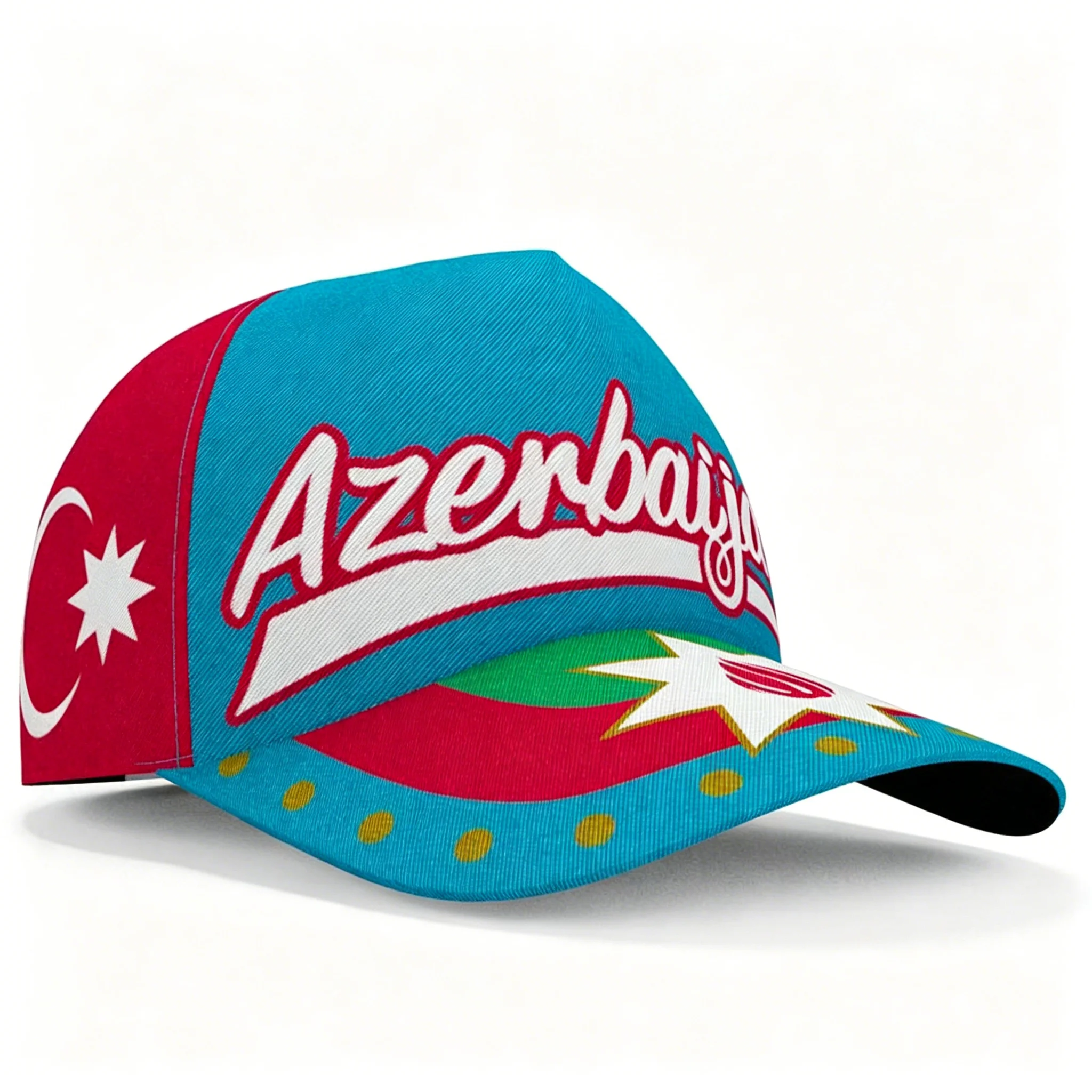 Azerbaijan National Flag Pattern Baseball Cap Breathable Adjustable Light Sun Hat Outdoor Travel Daily Casual Headwear Outfit
Azerbaijan National Flag Pattern Baseball Cap Breathable Adjustable Light Sun Hat Outdoor Travel Daily Casual Headwear Outfit