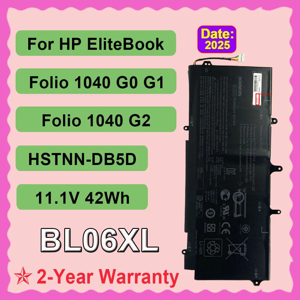 11,1 В, 42 Втч, 3700 мАч, аккумулятор для ноутбука BL06XL для HP Elitebook 1040 G0 G1 G2 серии HSTNN-DB5D HSTNN-IB5D HSTNN-W02C DODOMORN
11,1 В, 42 Втч, 3700 мАч, аккумулятор для ноутбука BL06XL для HP Elitebook 1040 G0 G1 G2 серии HSTNN-DB5D HSTNN-IB5D HSTNN-W02C DODOMORN