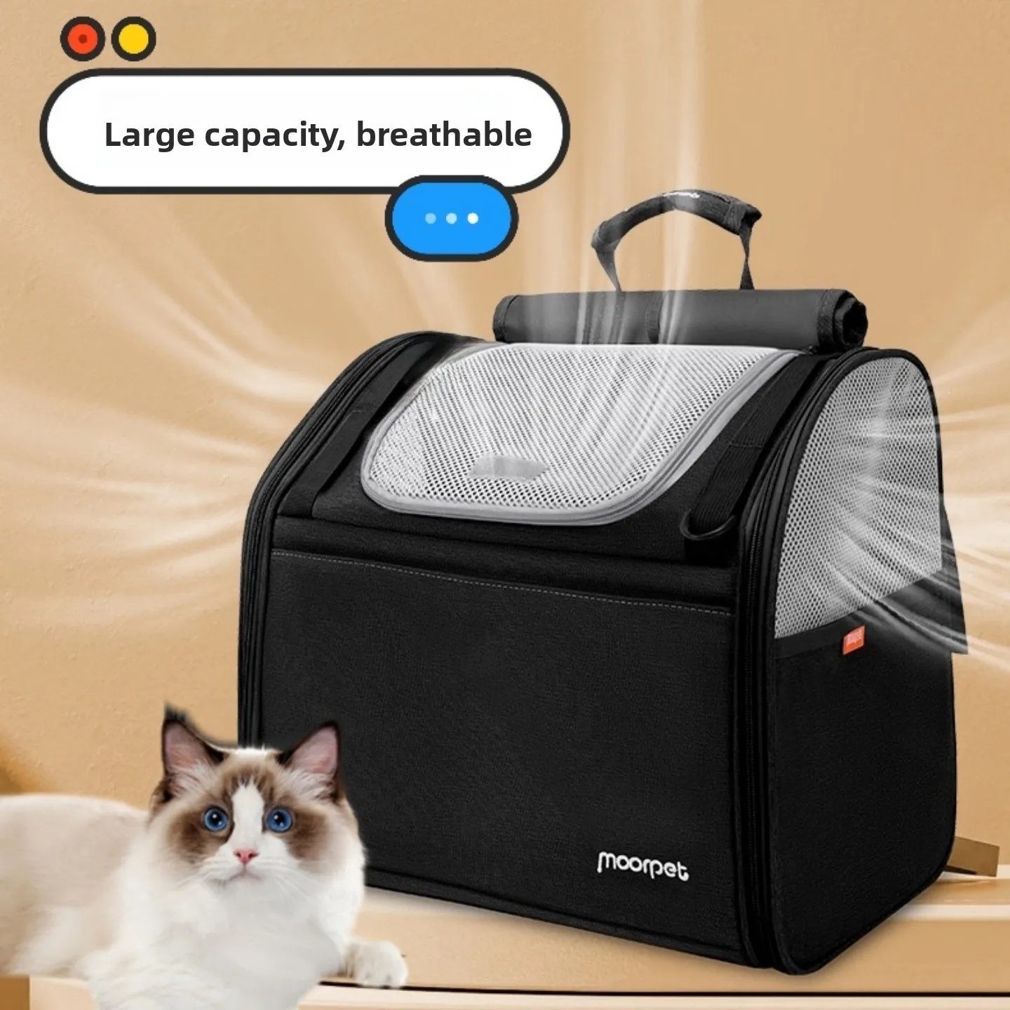 Portable Lightweight Large Capacity Pet Dog Bag Bag for Outdoor Travel Stress Relief Dual Shoulder Summer Sunshade Breath...
Portable Lightweight Large Capacity Pet Dog Bag Bag for Outdoor Travel Stress Relief Dual Shoulder Summer Sunshade Breath...