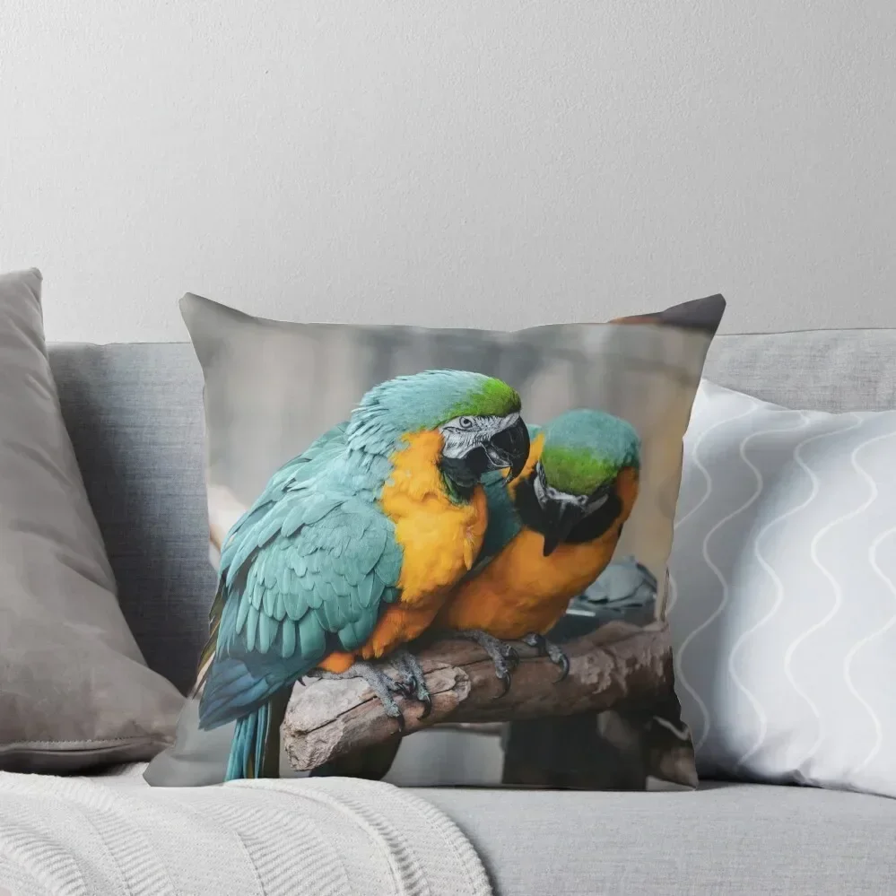Blue-and-Gold Macaw pair preening Throw Pillow luxury sofa pillows Bed pillowcases Pillowcases Bed Cushions pillow
Blue-and-Gold Macaw pair preening Throw Pillow luxury sofa pillows Bed pillowcases Pillowcases Bed Cushions pillow