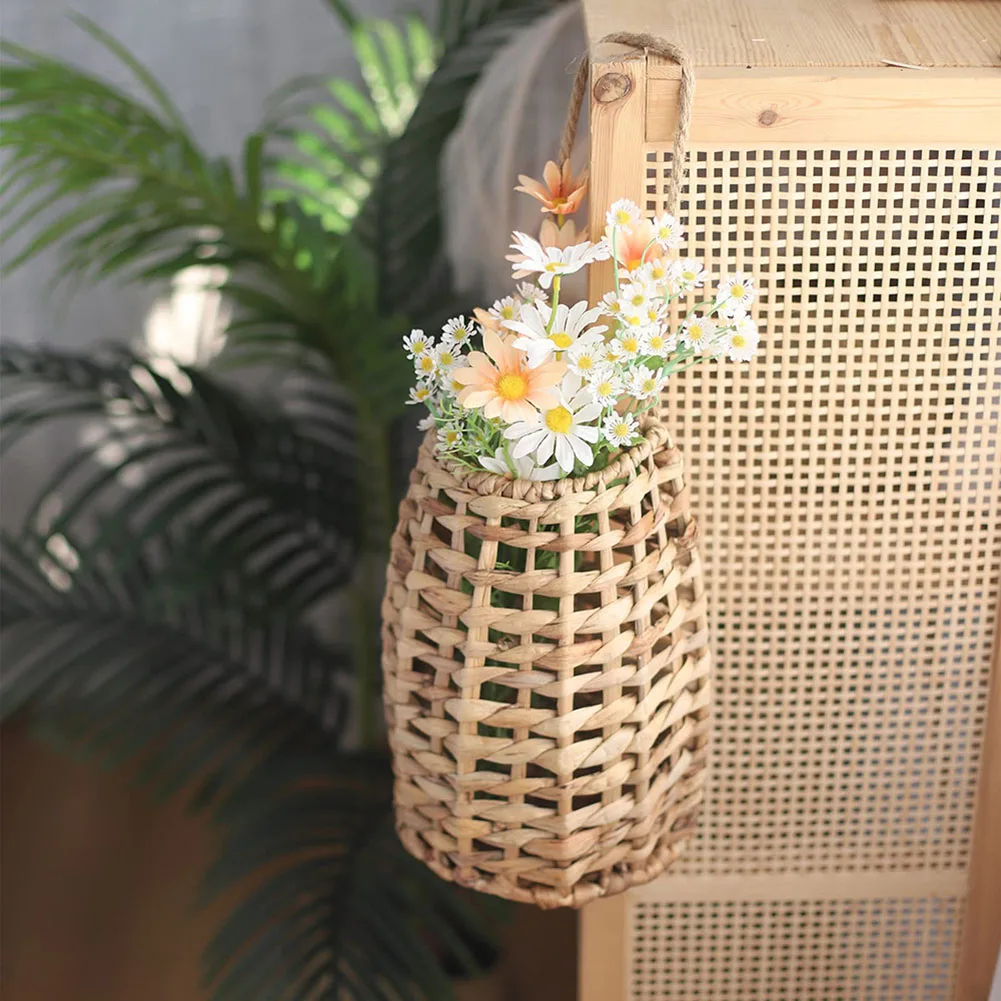 Artisan Crafted Decor 23*13*30.5cm Hanging Decorative Vase Natural Water Hyacinth Practical Dimensions Unique Creativity
Artisan Crafted Decor 23*13*30.5cm Hanging Decorative Vase Natural Water Hyacinth Practical Dimensions Unique Creativity