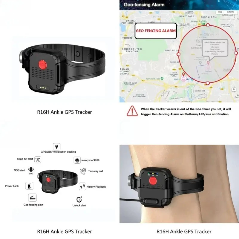 Geofencing Power Bank Portable Charging 4g Global Positioning System Tracker Ankle Bracelet
Geofencing Power Bank Portable Charging 4g Global Positioning System Tracker Ankle Bracelet