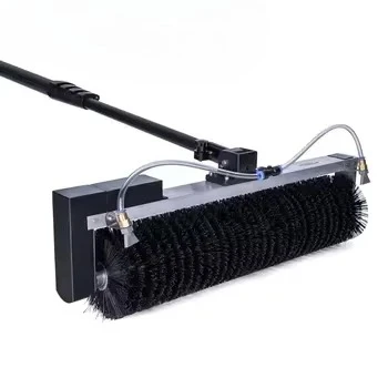 Factory Direct Roller Style Solar Panel Cleaning Robot Automatic Photovoltaic Panel Waterspray Brushes