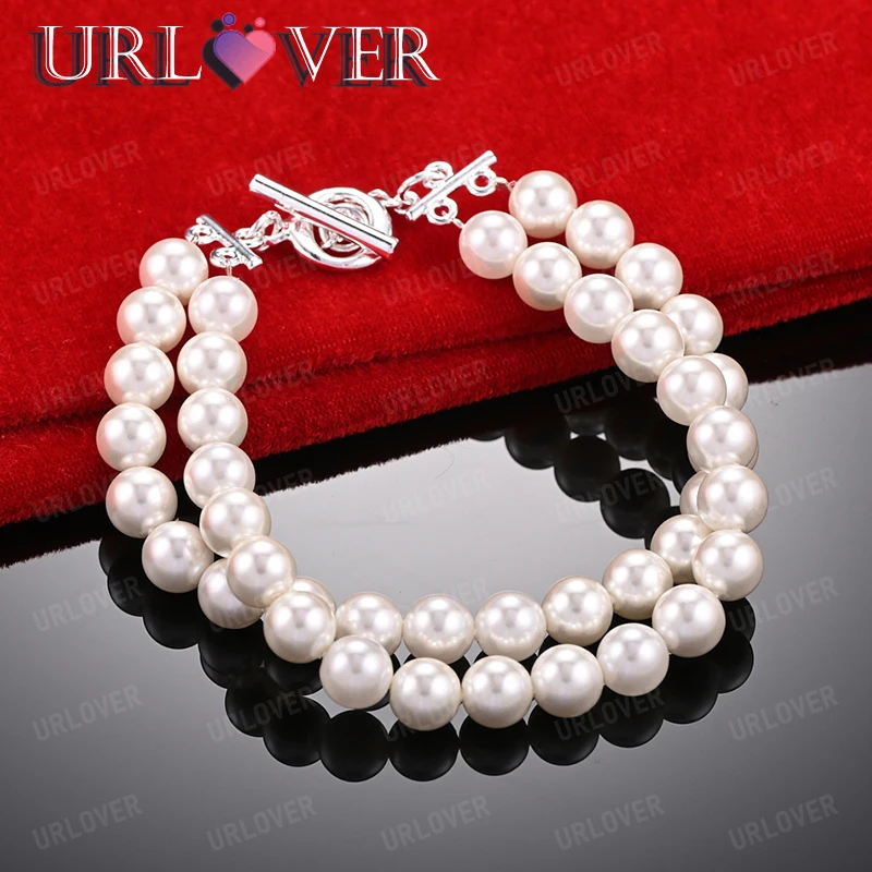 Fine Beautiful Smooth Bead Chain 925 Sterling Silver Bracelets For Men Women Party Wedding Accessories Anniversary Jewelry
Fine Beautiful Smooth Bead Chain 925 Sterling Silver Bracelets For Men Women Party Wedding Accessories Anniversary Jewelry
