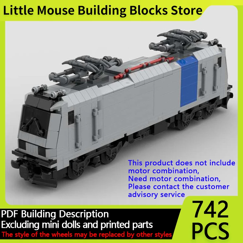 City Car Model MOC Building Bricks BR185.2 Electric Locomotive Modular Technology Children Holiday Gifts Assemble Toys Suit
City Car Model MOC Building Bricks BR185.2 Electric Locomotive Modular Technology Children Holiday Gifts Assemble Toys Suit