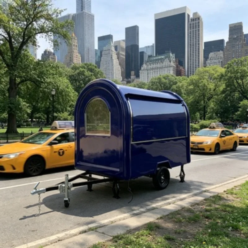 Custom Fully Equipped Mobile Kitchen Food Truck Trailer Concession Cart for Any Cuisine
Custom Fully Equipped Mobile Kitchen Food Truck Trailer Concession Cart for Any Cuisine