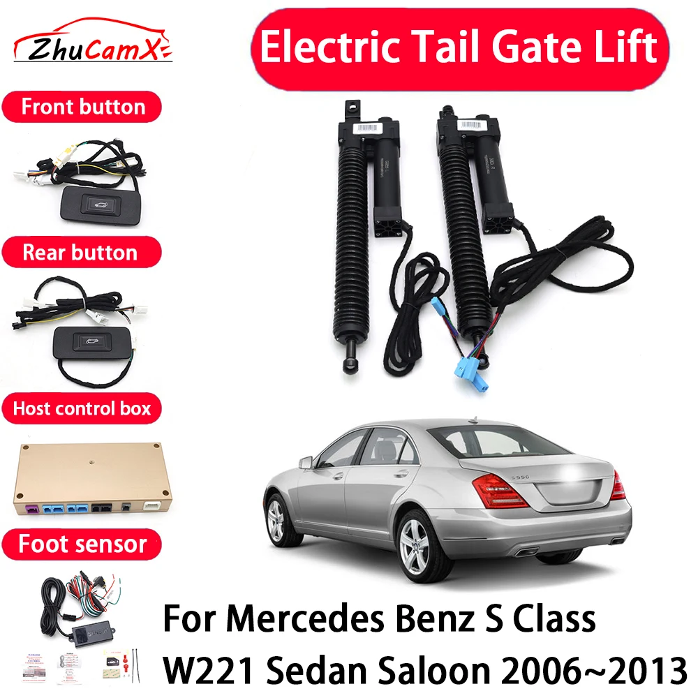 ZhuCamX Car Automatic Electric Tail Gate Lift Tailgate Assist System for Mercedes Benz S Class W221 Sedan Saloon 2006–2013
ZhuCamX Car Automatic Electric Tail Gate Lift Tailgate Assist System for Mercedes Benz S Class W221 Sedan Saloon 2006–2013