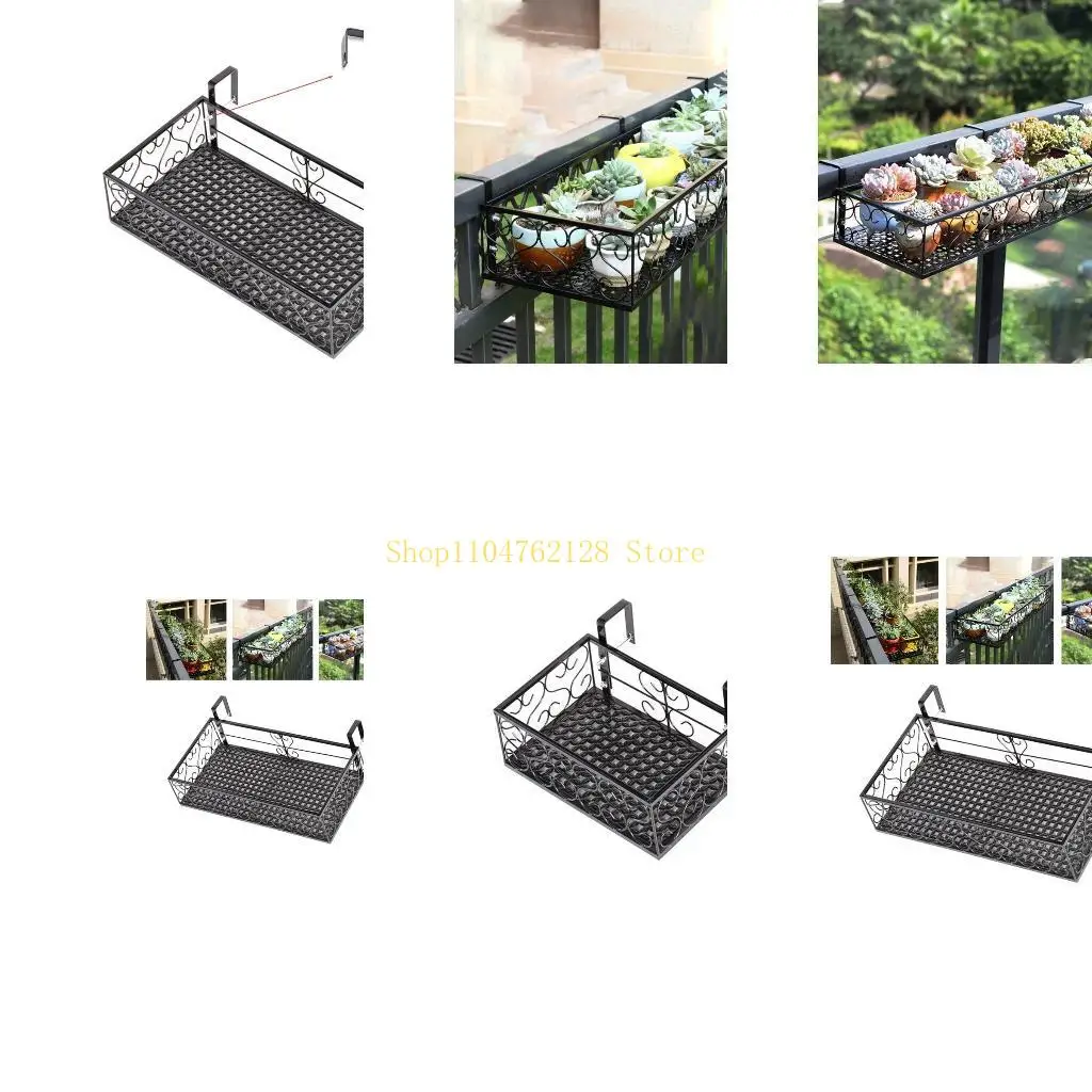 Flowerpot Storage Balcony Flower Pot Holder Hanging Shelf Basket with Hooks best sale
Flowerpot Storage Balcony Flower Pot Holder Hanging Shelf Basket with Hooks best sale